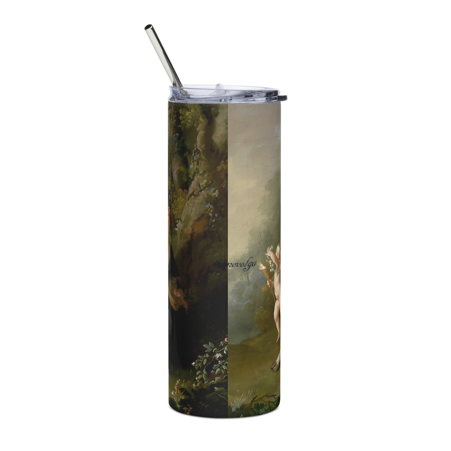 Der Raub der Europa by Johann Heinrich Tischbein the Elde [Stainless steel tumbler]