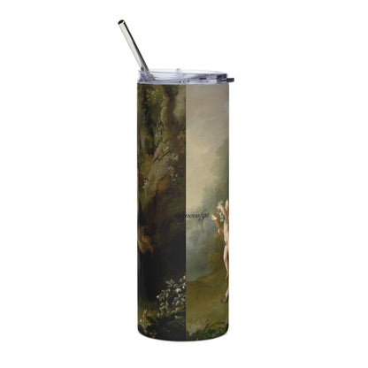 Der Raub der Europa by Johann Heinrich Tischbein the Elde [Stainless steel tumbler]