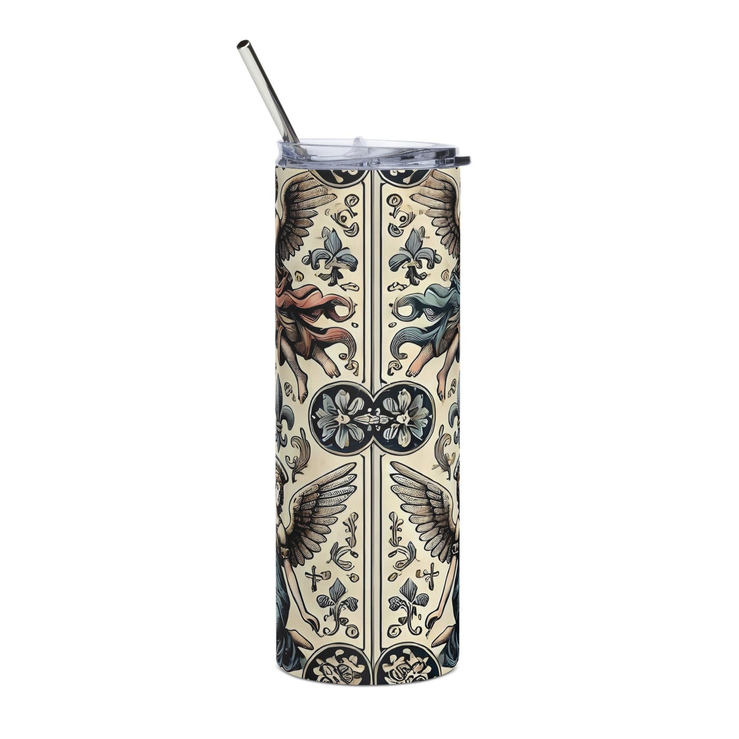 Fleur de lis  [Stainless steel tumbler]