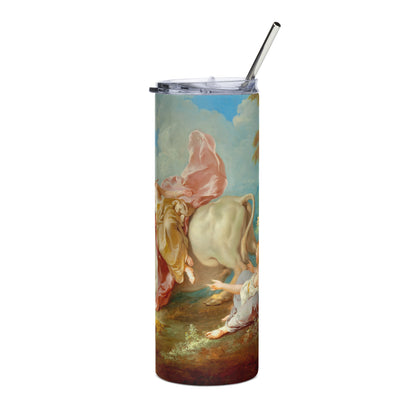 The Abduction of Europa by Jean Francois de Troy [Stainless steel tumbler]