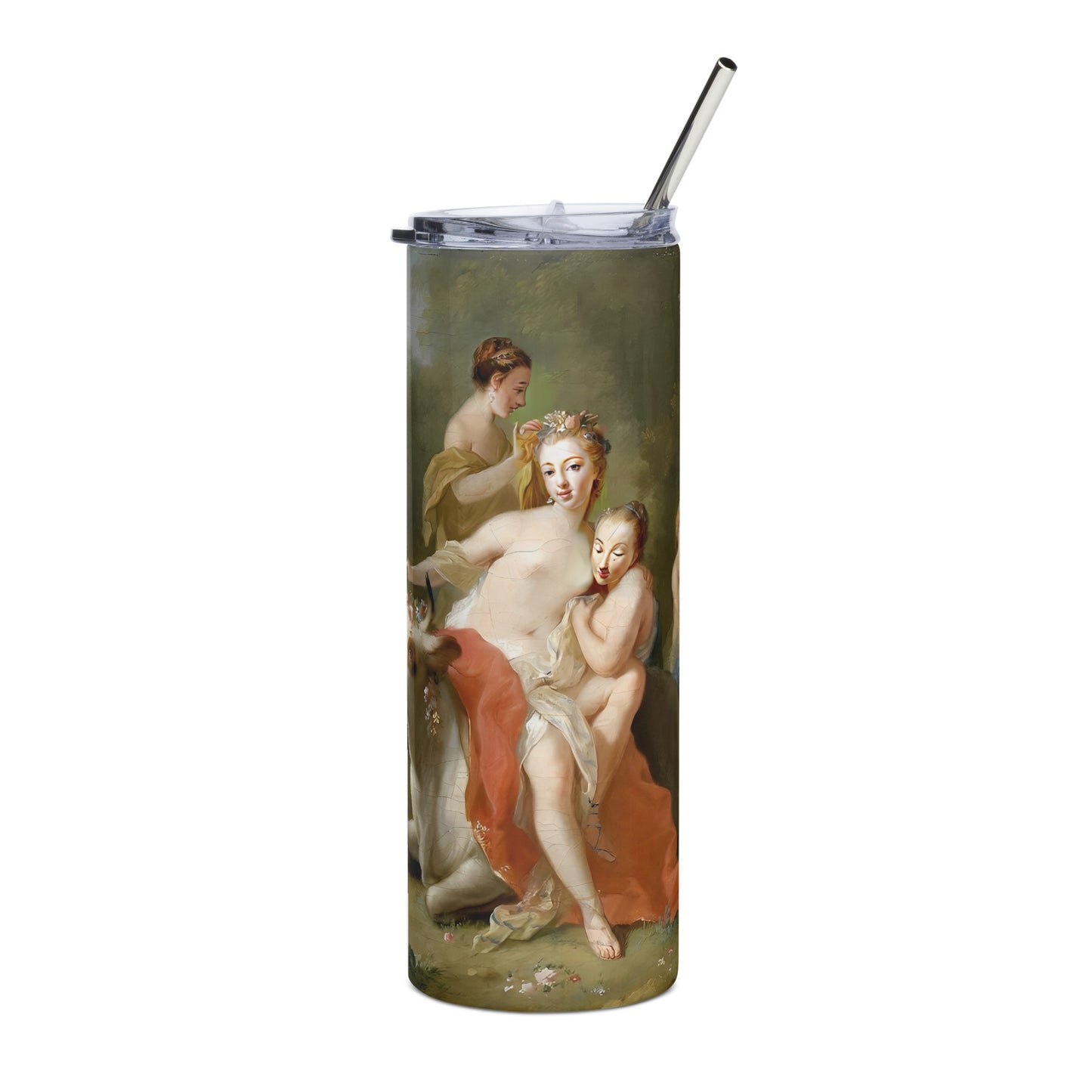 Der Raub der Europa by Johann Heinrich Tischbein the Elde [Stainless steel tumbler]