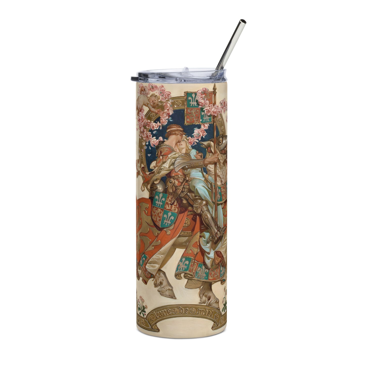 Honeymoon by Joseph Christian Leyendecker [Stainless steel tumbler]