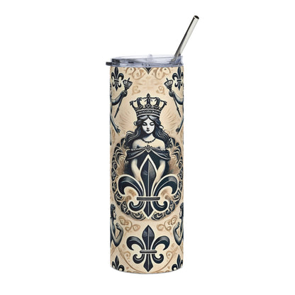 Fleur de lis voyager  [Stainless steel tumbler]