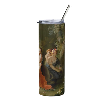 Der Raub der Europa by Johann Heinrich Tischbein the Elde [Stainless steel tumbler]