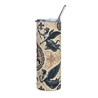 Fleur de lis voyager  [Stainless steel tumbler]