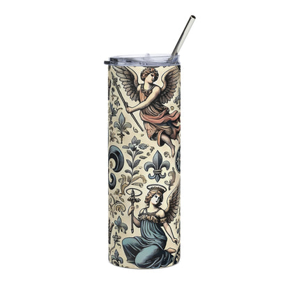 Fleur de lis  [Stainless steel tumbler]