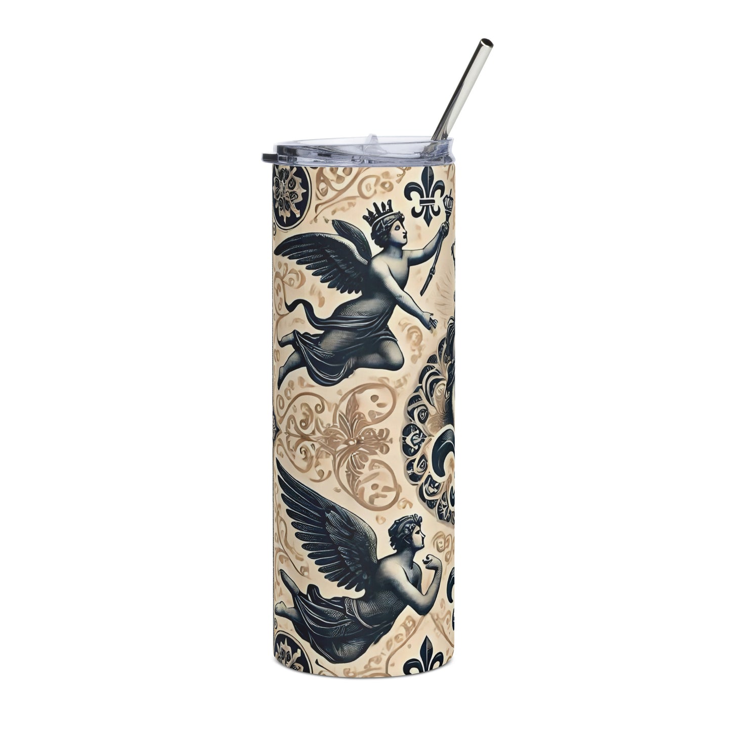 Fleur de lis voyager  [Stainless steel tumbler]