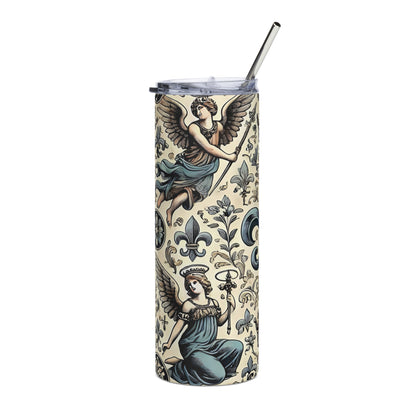 Fleur de lis  [Stainless steel tumbler]