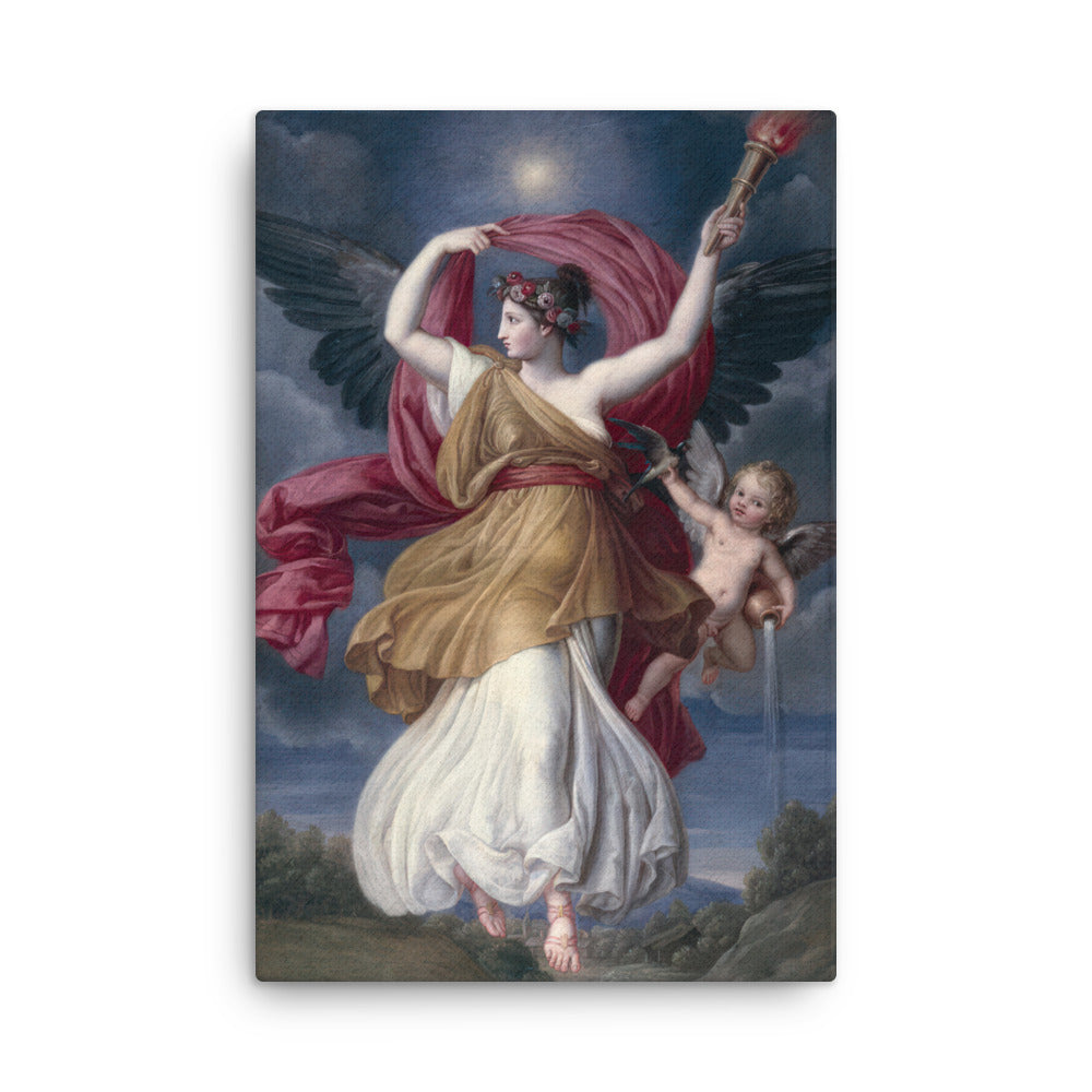 Alegoria de la Aurora by Juan Antonio Ribera [Thin canvas]