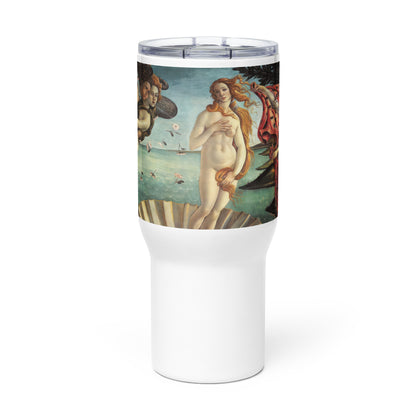 Birth of Venus by Sandro Botticelli [Travel mug with a handle]