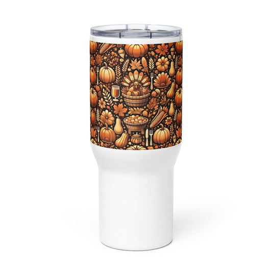 Turkey Time [Travel mug with a handle]