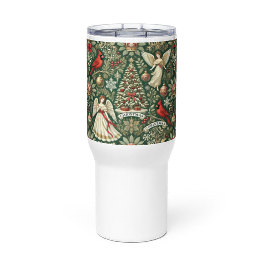 Holiday Cheers [Travel mug with a handle]