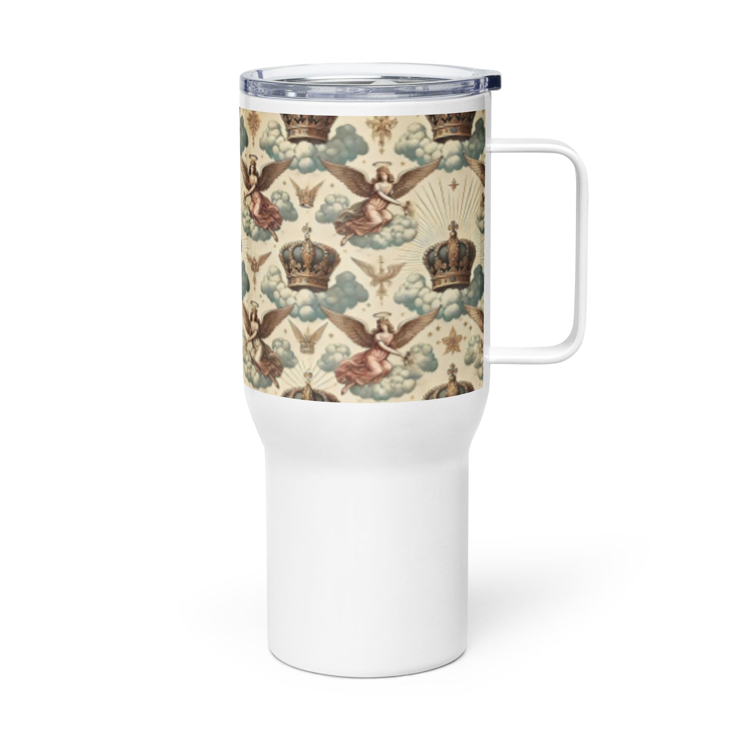 Royal bliss [Travel mug with a handle]