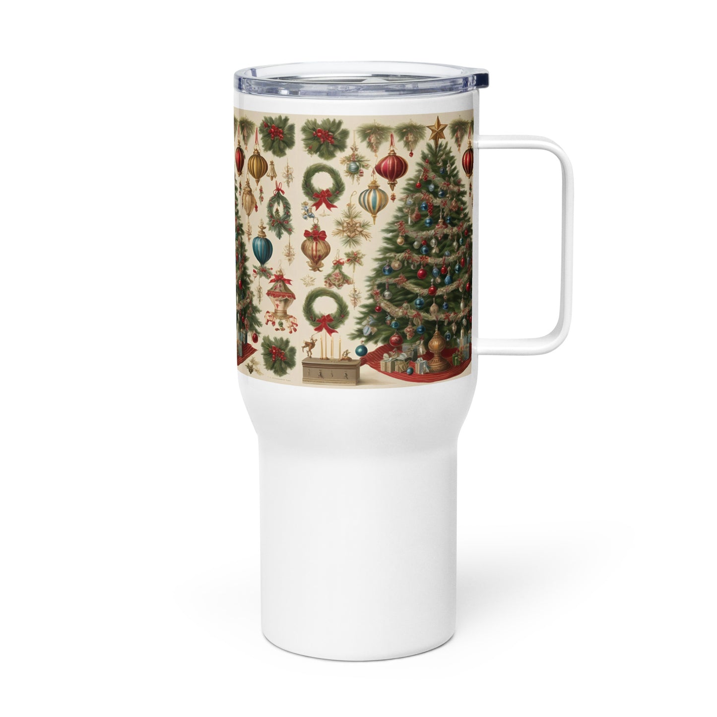 Christmas Cheers [Travel mug with a handle]