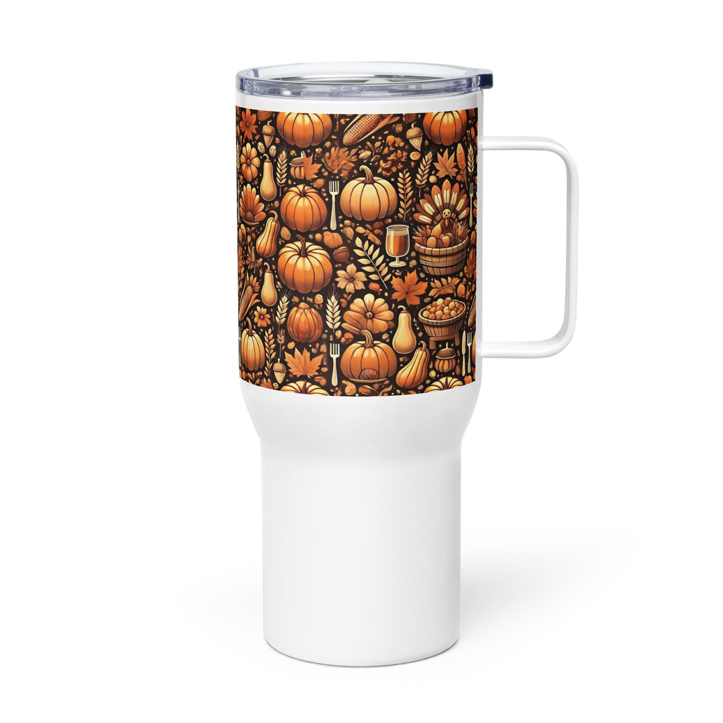 Turkey Time [Travel mug with a handle]