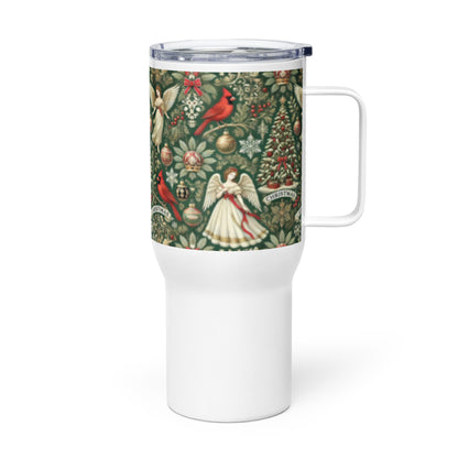 Holiday Cheers [Travel mug with a handle]