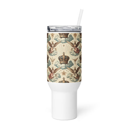 Royal bliss [Travel mug with a handle]