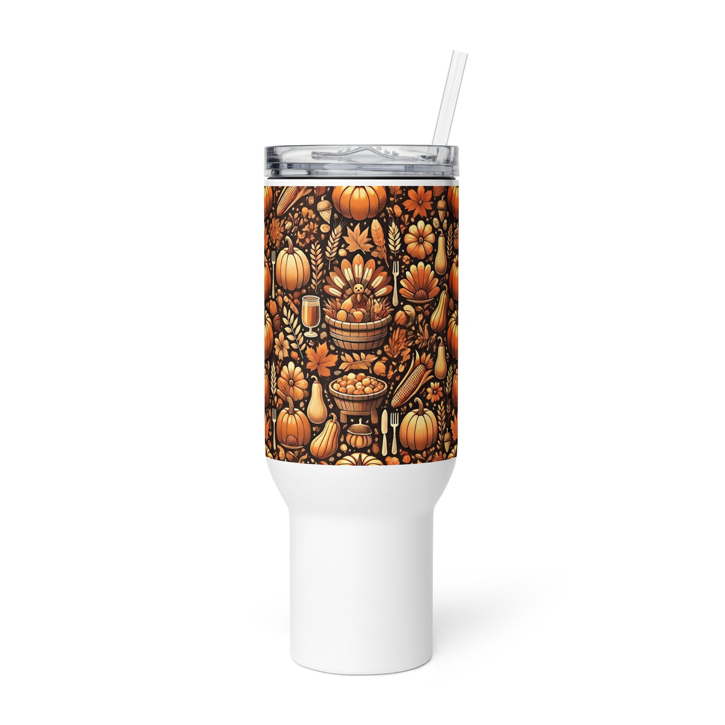 Turkey Time [Travel mug with a handle]