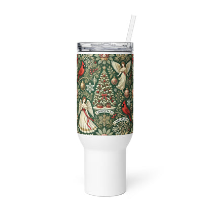 Holiday Cheers [Travel mug with a handle]