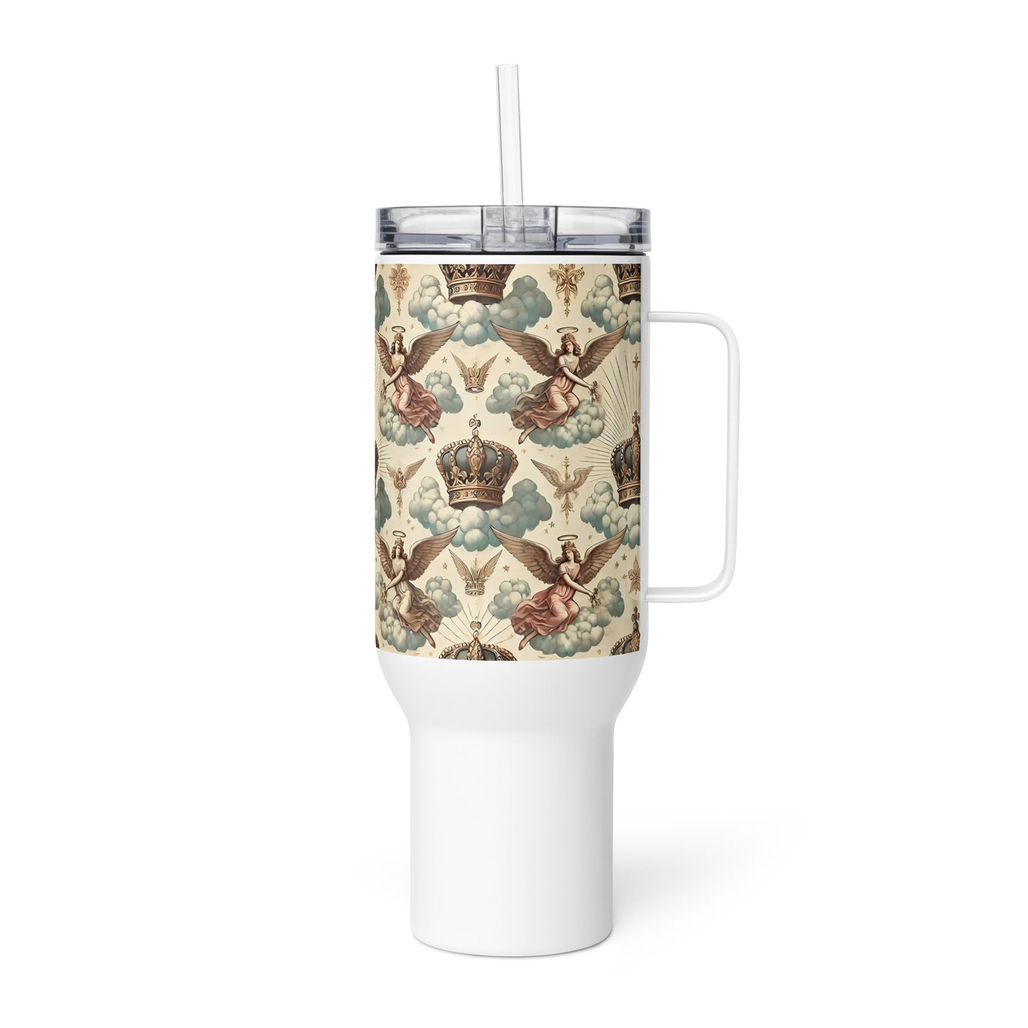 Royal bliss [Travel mug with a handle]