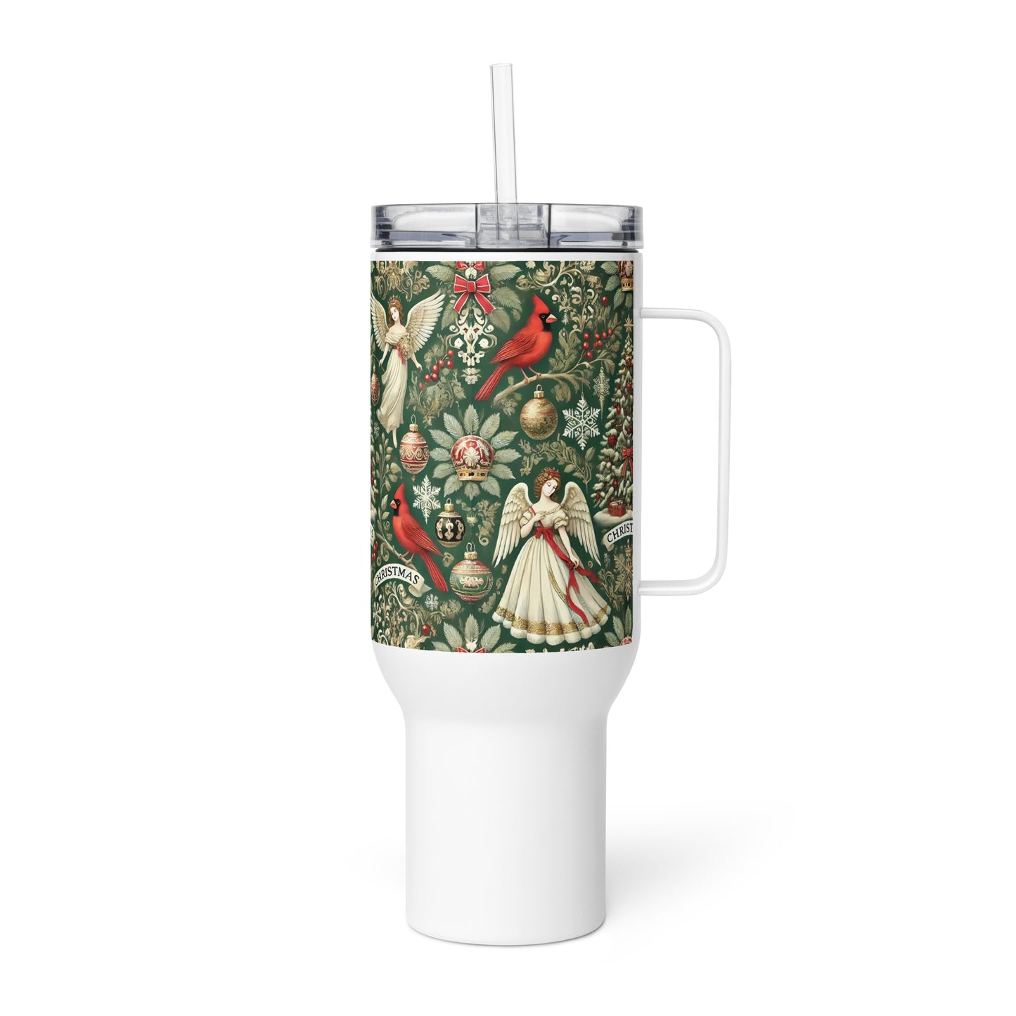 Holiday Cheers [Travel mug with a handle]