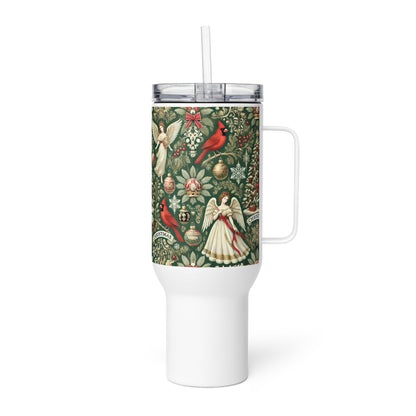 Holiday Cheers [Travel mug with a handle]