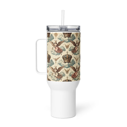 Royal bliss [Travel mug with a handle]