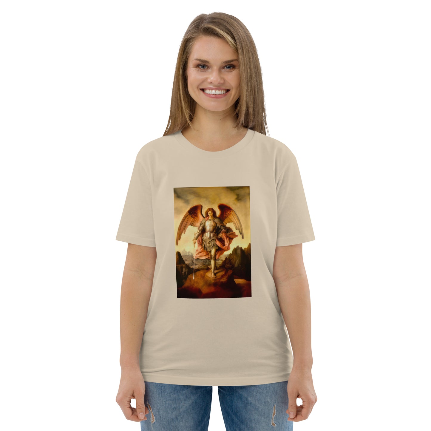 Archangel Michael by Unknown Artist [Unisex organic cotton t-shirt]