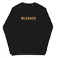 Blessed [Unisex organic raglan sweatshirt]