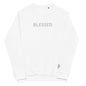 Blessed [Unisex organic raglan sweatshirt]