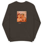 Satiro and Menade from Casa di Lucio Cecilio Giocondo in Pompeii  [Unisex organic sweatshirt]