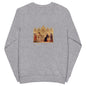 Annunciation with St. Margaret and St. Ansanus by Simone Martini  [Unisex organic sweatshirt]