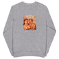 Satiro and Menade from Casa di Lucio Cecilio Giocondo in Pompeii  [Unisex organic sweatshirt]