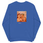 Satiro and Menade from Casa di Lucio Cecilio Giocondo in Pompeii  [Unisex organic sweatshirt]