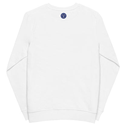 Blue Manuscript [Unisex organic sweatshirt]