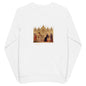 Annunciation with St. Margaret and St. Ansanus by Simone Martini  [Unisex organic sweatshirt]