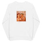 Satiro and Menade from Casa di Lucio Cecilio Giocondo in Pompeii  [Unisex organic sweatshirt]