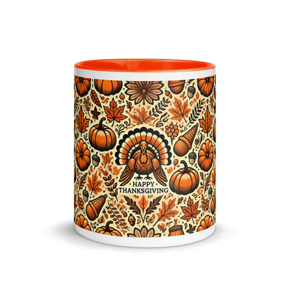 Thanksgiving Turkey [Mug with Color Inside]