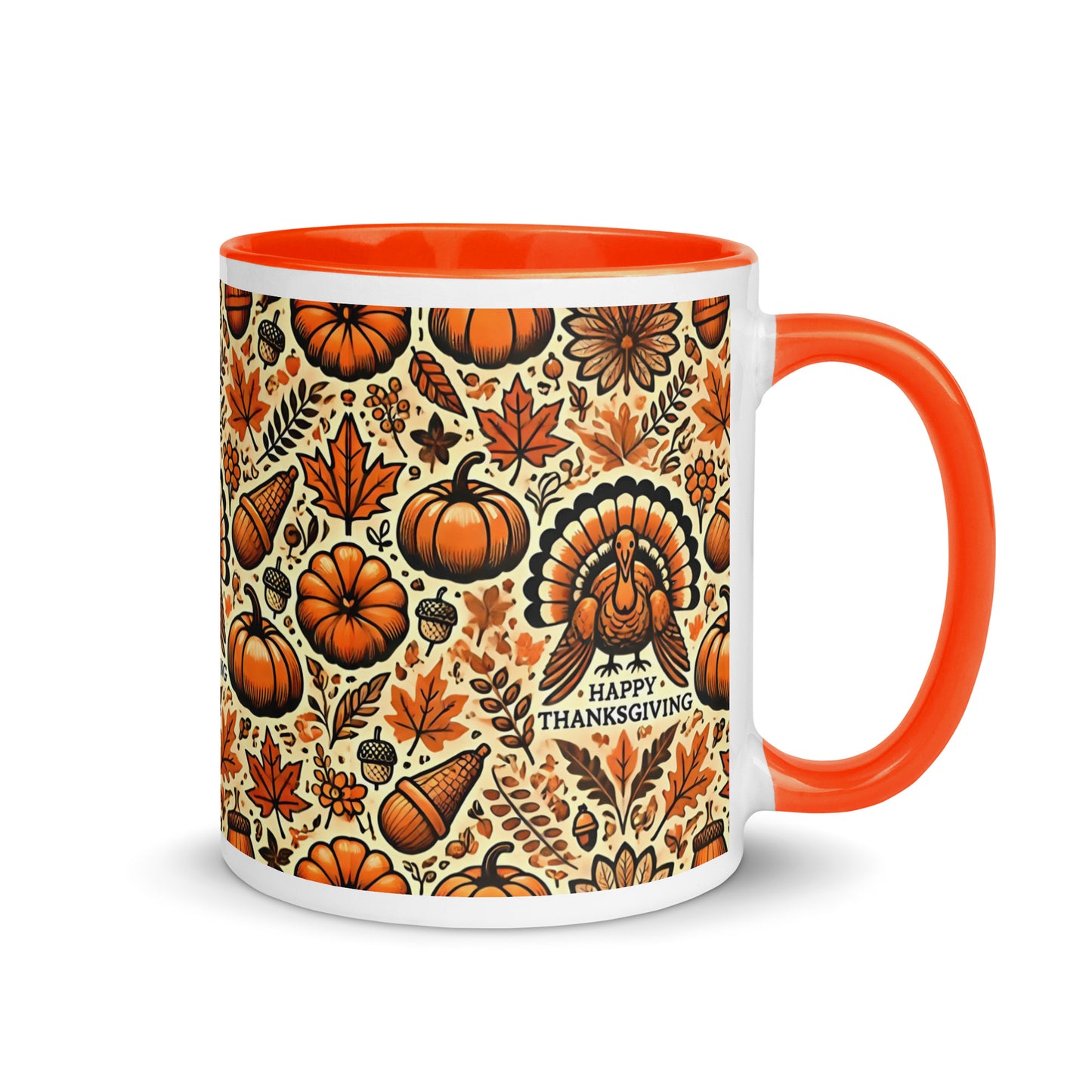 Thanksgiving Turkey [Mug with Color Inside]